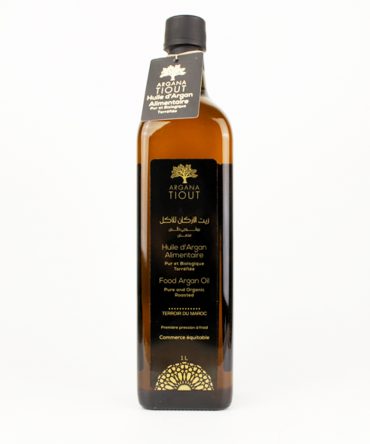 Huile d'argan alimentaire TIOUT 1L