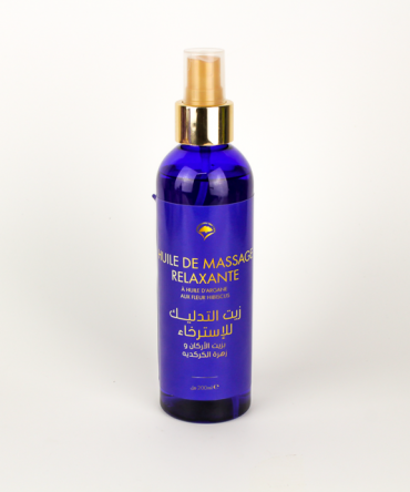 Huille de massage avec parfum de hibiscus 200ml