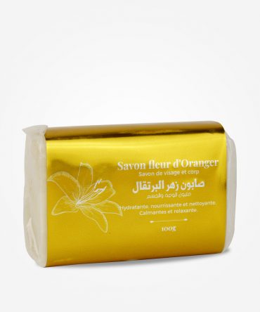 Savon dur à la fleur d'oranger 100g